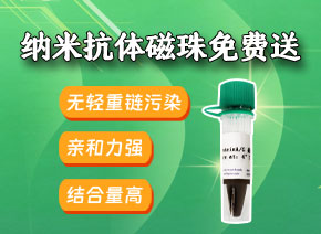 【0元送】纳米抗体磁珠试用装免费领-无轻重链污染/高效
